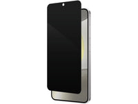 Privacy Screen Schutz Folie für Samsung Galaxy S24 in transparent schwarz von Screenguard