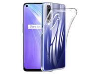 Gummi Hülle für Realme 6 aus flexiblem Soft TPU, kristallklar und transparent von Screenguard