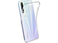 Gummi Hülle für Realme 6 aus flexiblem Soft TPU, kristallklar und transparent von Screenguard