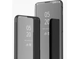 Clear View Flip Case für Realme 6 Pro in schwarz von Screenguard