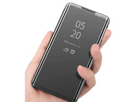 Clear View Flip Case für Realme 6 Pro in schwarz von Screenguard