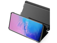 Clear View Flip Case für Realme 6 Pro in schwarz von Screenguard