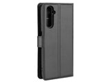 Lederhülle Karten Wallet Ledertasche Etui für Realme 6 Pro in schwarz von Screenguard