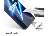 Case Friendly Screen Protector Handy Display Schutz Panzerglas Folie aus echtem 9H 2.5D Glas für Abdeckung des Realme 6 Pro Displays in transparent von Screenguard