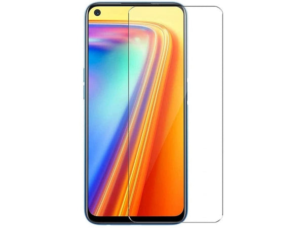 Case Friendly Screen Protector Handy Display Schutz Panzerglas Folie aus echtem 9H 2.5D Glas für Abdeckung des Realme 7 Displays in transparent von Screenguard