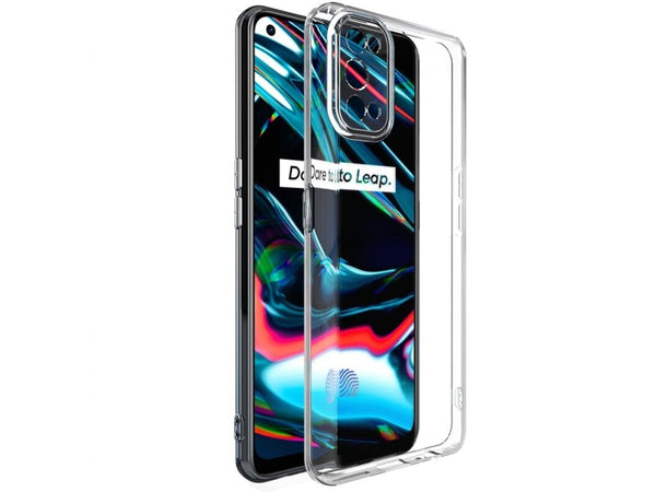 Gummi Hülle für Realme 7 Pro aus flexiblem Soft TPU, kristallklar und transparent von Screenguard