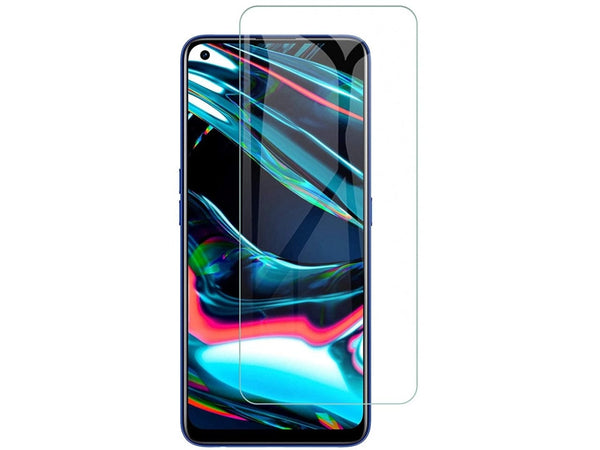 Case Friendly Screen Protector Handy Display Schutz Panzerglas Folie aus echtem 9H 2.5D Glas für Abdeckung des Realme 7 Pro Displays in transparent von Screenguard