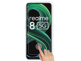 Case Friendly Screen Protector Handy Display Schutz Panzerglas Folie aus echtem 9H 2.5D Glas für Abdeckung des Realme 8 5G Displays in transparent von Screenguard