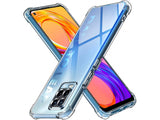 Hoch transparenter TPU Gummi Schutz Handy Hülle Clear Case klar mit verstärkten Schutzecken Bumper für das Realme 8 Display und Gehäuse in transparent von Screenguard