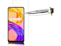 Case Friendly Screen Protector Handy Display Schutz Panzerglas Folie aus echtem 9H 2.5D Glas für Abdeckung des Realme 8 Displays in transparent von Screenguard