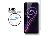 Case Friendly Screen Protector Handy Display Schutz Panzerglas Folie aus echtem 9H 2.5D Glas für Abdeckung des Realme 9 5G Displays in transparent von Screenguard