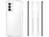 Hoch transparenter TPU Gummi Schutz Handy Hülle Clear Case klar mit verstärkten Schutzecken Bumper für das Realme GT Master Display und Gehäuse in transparent von Screenguard