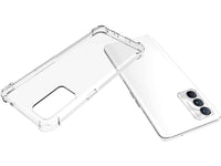 Hoch transparenter TPU Gummi Schutz Handy Hülle Clear Case klar mit verstärkten Schutzecken Bumper für das Realme GT Master Display und Gehäuse in transparent von Screenguard