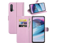 Lederhülle Portemonnaie Karten Ledertasche für Realme GT Master in rosa von Screenguard