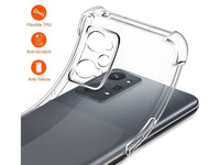 Hoch transparenter TPU Gummi Schutz Handy Hülle Clear Case klar mit verstärkten Schutzecken Bumper für das Realme GT Neo 3T Display und Gehäuse in transparent von Screenguard