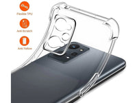 Hoch transparenter TPU Gummi Schutz Handy Hülle Clear Case klar mit verstärkten Schutzecken Bumper für das Realme GT Neo2 Display und Gehäuse in transparent von Screenguard