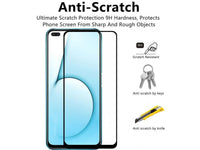 100% Fullscreen Curved Screen Protector Handy Display Schutz Glas für komplette Abdeckung des Realme X50 5G Display in schwarz von Screenguard