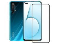 100% Fullscreen Curved Screen Protector Handy Display Schutz Glas für komplette Abdeckung des Realme X50 5G Display in schwarz von Screenguard