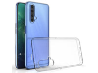 Gummi Hülle für Realme X50 5G aus flexiblem Soft TPU, kristallklar und transparent von Screenguard