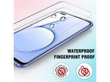 Case Friendly Screen Protector Handy Display Schutz Panzerglas Folie aus echtem 9H 2.5D Glas für Abdeckung des Realme X50 5G Displays in transparent von Screenguard