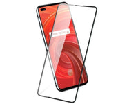 100% Fullscreen Curved Screen Protector Handy Display Schutz Glas für komplette Abdeckung des Realme X50 Pro 5G Display in schwarz von Screenguard