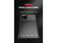 Moderne Design Hülle Cover für das Samsung Galaxy A02s mit Stripes zum Schutz von Kratzern, Dellen, Display aus TPU Gummi in schwarz von Screenguard