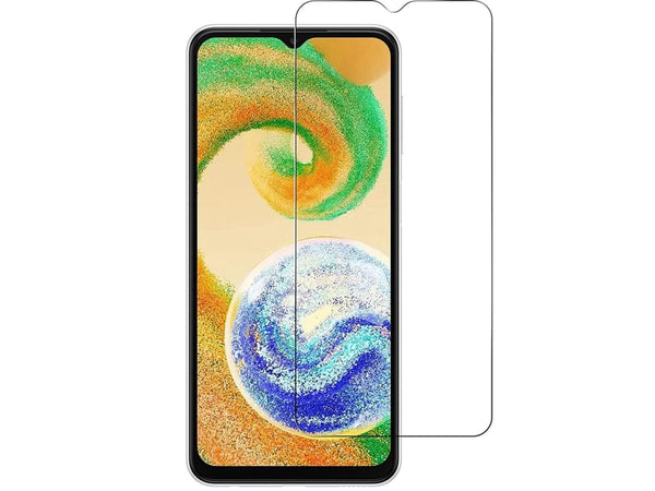 Case Friendly Screen Protector Handy Display Schutz Panzerglas Folie aus echtem 9H 2.5D Glas für Abdeckung des Samsung Galaxy A04s Displays in transparent von Screenguard
