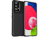 Moderne Design Hülle Cover für das Samsung Galaxy A13 4G mit Stripes zum Schutz von Kratzern, Dellen, Display aus TPU Gummi in schwarz von Screenguard