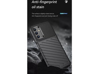 Moderne Design Hülle Cover für das Samsung Galaxy A13 4G mit Stripes zum Schutz von Kratzern, Dellen, Display aus TPU Gummi in schwarz von Screenguard