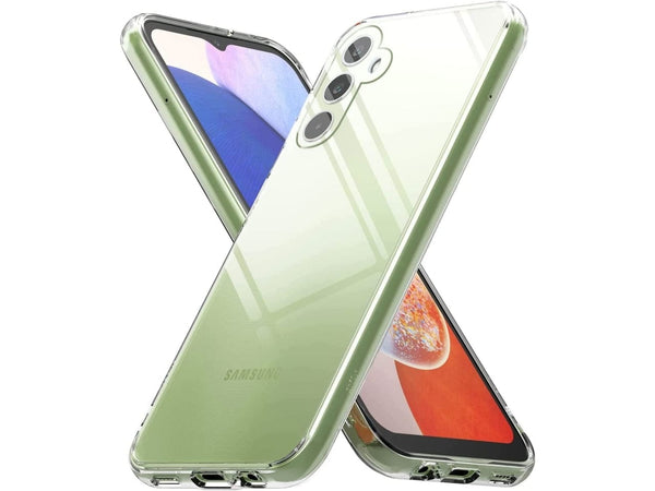 Gummi Hülle für Samsung Galaxy A14 5G aus flexiblem Soft TPU, kristallklar und transparent von Screenguard
