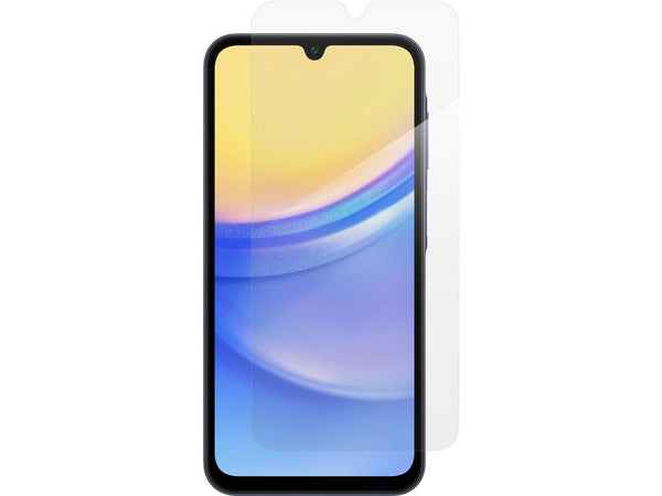 Case Friendly Screen Protector Handy Display Schutz Panzerglas Folie aus echtem 9H 2.5D Glas für Abdeckung des Samsung Galaxy A15 5G Displays in transparent von Screenguard