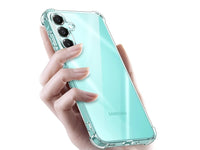 Hoch transparenter TPU Gummi Schutz Handy Hülle Clear Case klar mit verstärkten Schutzecken Bumper für das Samsung Galaxy A16 5G Display und Gehäuse in transparent von Screenguard