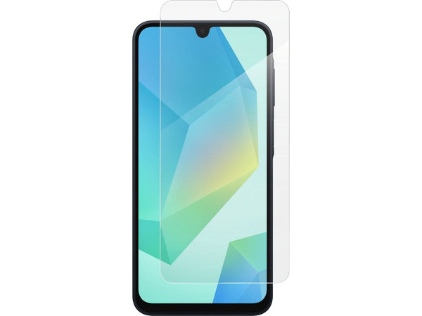 Case Friendly Screen Protector Handy Display Schutz Panzerglas Folie aus echtem 9H 2.5D Glas für Abdeckung des Samsung Galaxy A16 5G Displays in transparent von Screenguard