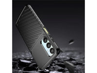 Moderne Design Hülle Cover für das Samsung Galaxy A16 5G mit Stripes zum Schutz von Kratzern, Dellen, Display aus TPU Gummi in schwarz von Screenguard