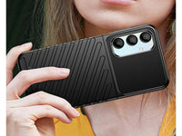 Moderne Design Hülle Cover für das Samsung Galaxy A16 5G mit Stripes zum Schutz von Kratzern, Dellen, Display aus TPU Gummi in schwarz von Screenguard