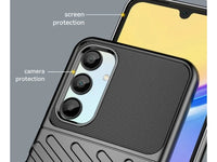 Moderne Design Hülle Cover für das Samsung Galaxy A16 5G mit Stripes zum Schutz von Kratzern, Dellen, Display aus TPU Gummi in schwarz von Screenguard
