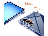 Hoch transparenter TPU Gummi Schutz Handy Hülle Clear Case klar mit verstärkten Schutzecken Bumper für das Samsung Galaxy A17 5G Display und Gehäuse in transparent von Screenguard
