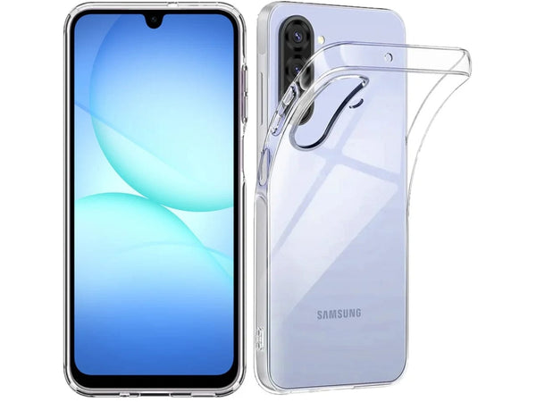Gummi Hülle für Samsung Galaxy A17 5G aus flexiblem Soft TPU, kristallklar und transparent von Screenguard