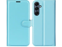 Lederhülle Karten Wallet Ledertasche Etui für Samsung Galaxy A17 5G in hellblau von Screenguard