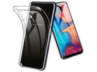 Gummi Hülle für Samsung Galaxy A20e aus flexiblem Soft TPU, kristallklar und transparent von Screenguard