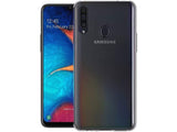 Gummi Hülle für Samsung Galaxy A20s aus flexiblem Soft TPU, kristallklar und transparent von Screenguard