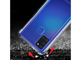 Hoch transparenter TPU Gummi Schutz Handy Hülle Clear Case klar mit verstärkten Schutzecken Bumper für das Samsung Galaxy A21s Display und Gehäuse in transparent von Screenguard