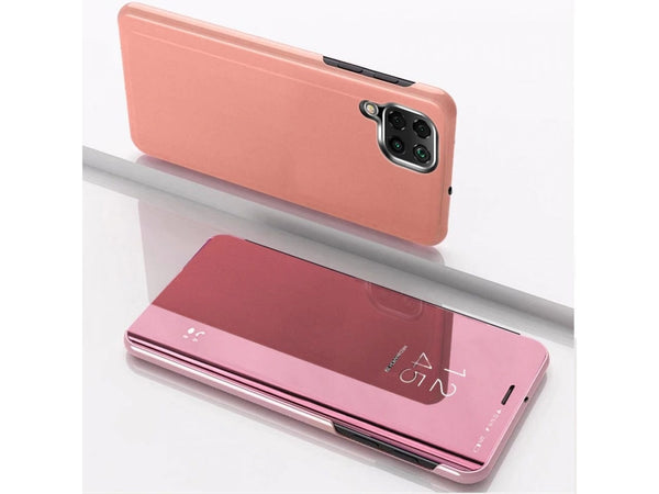 Clear View Flip Case für Samsung Galaxy A22 4G in rosa von Screenguard