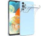 Gummi Hülle für Samsung Galaxy A23 5G aus flexiblem Soft TPU, kristallklar und transparent von Screenguard