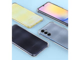 Hoch transparenter TPU Gummi Schutz Handy Hülle Clear Case klar mit verstärkten Schutzecken Bumper für das Samsung Galaxy A25 5G Display und Gehäuse in transparent von Screenguard