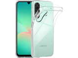Gummi Hülle für Samsung Galaxy A26 aus flexiblem Soft TPU, kristallklar und transparent von Screenguard
