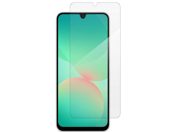 Case Friendly Screen Protector Handy Display Schutz Panzerglas Folie aus echtem 9H 2.5D Glas für Abdeckung des Samsung Galaxy A26 Displays in transparent von Screenguard