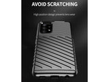 Moderne Design Hülle Cover für das Samsung Galaxy A32 4G mit Stripes zum Schutz von Kratzern, Dellen, Display aus TPU Gummi in blau von Screenguard