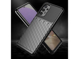 Moderne Design Hülle Cover für das Samsung Galaxy A32 4G mit Stripes zum Schutz von Kratzern, Dellen, Display aus TPU Gummi in schwarz von Screenguard