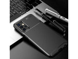 Hochwertig stabile Soft TPU Smartphone Handy Hülle im Carbon Design für Samsung Galaxy A32 5G zum Schutz des Display und Gehäuse Cover in schwarz von Screenguard